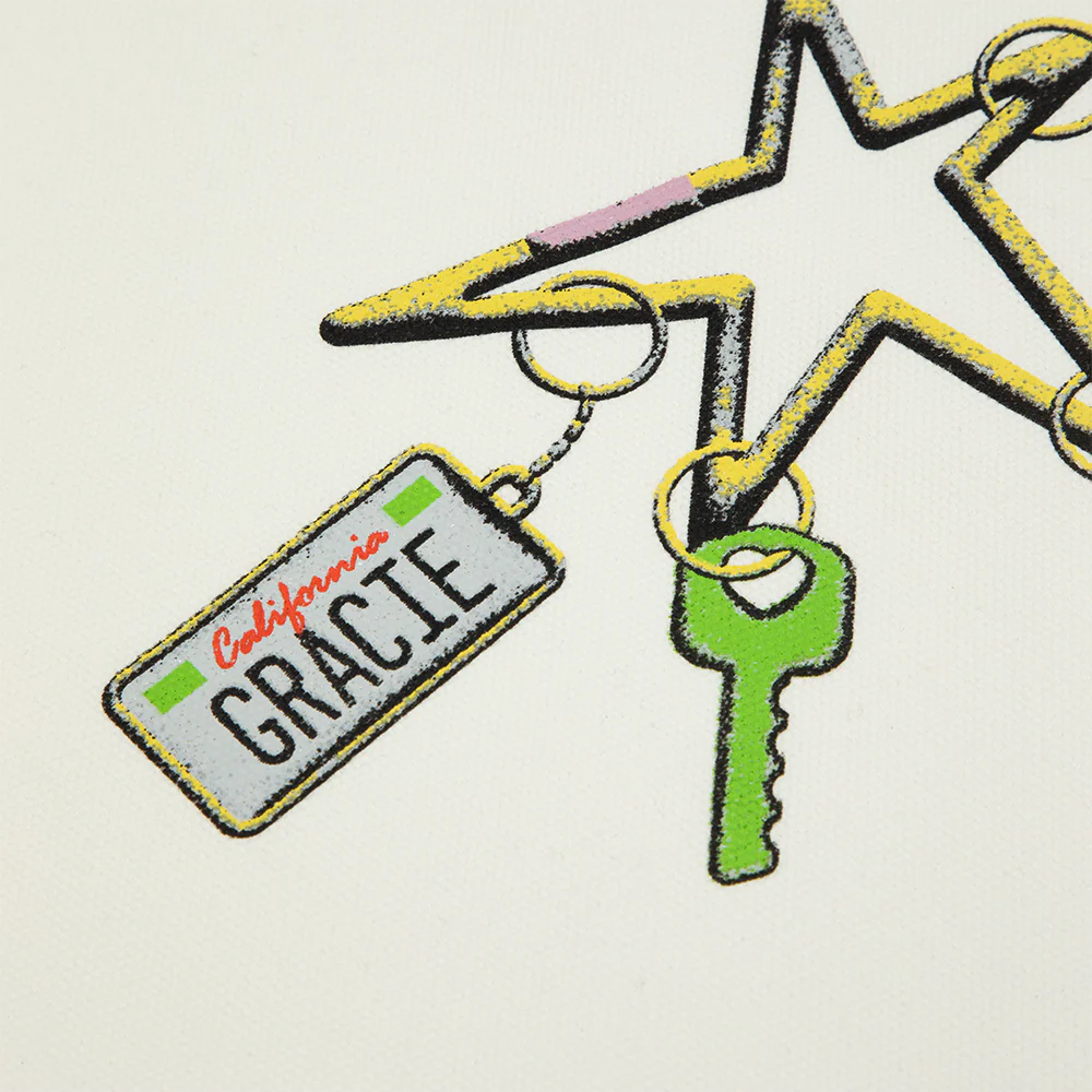 California License Plate Charm Tote - Image 2