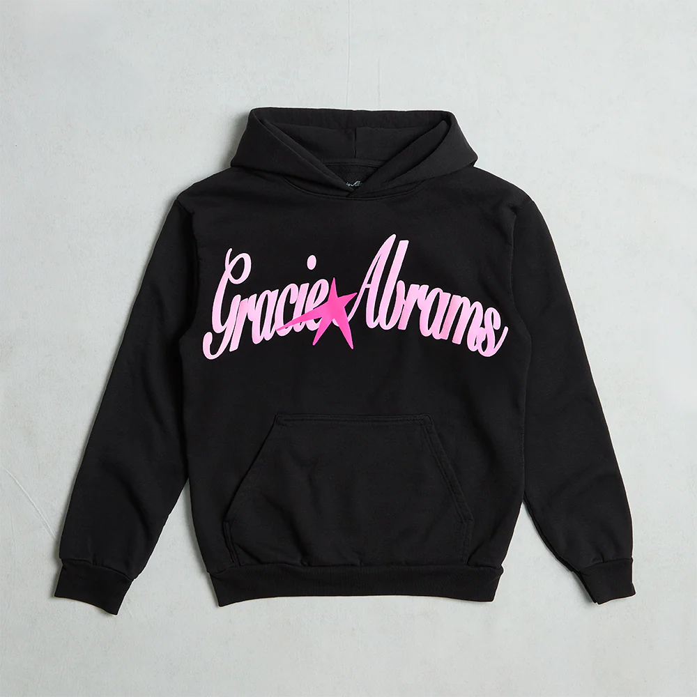 Gracie Abrams Black Star Hoodie