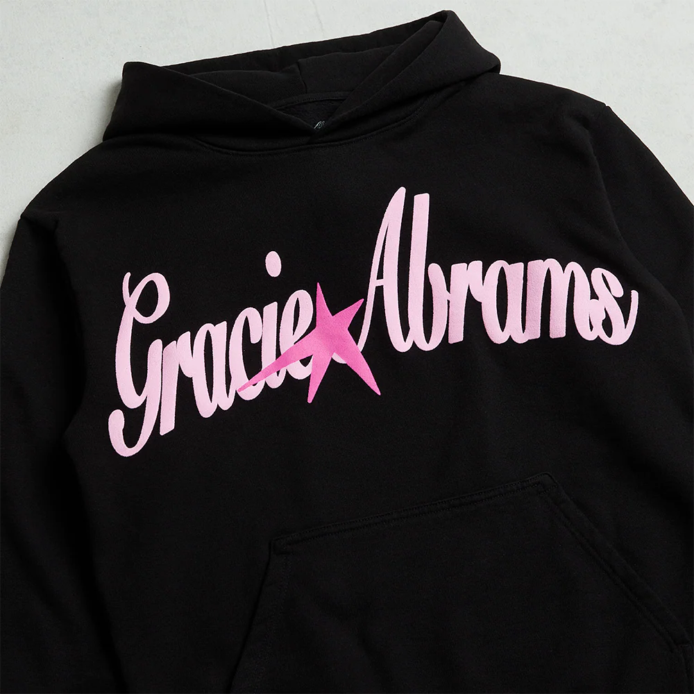 Gracie Abrams Black Star Hoodie - Image 2