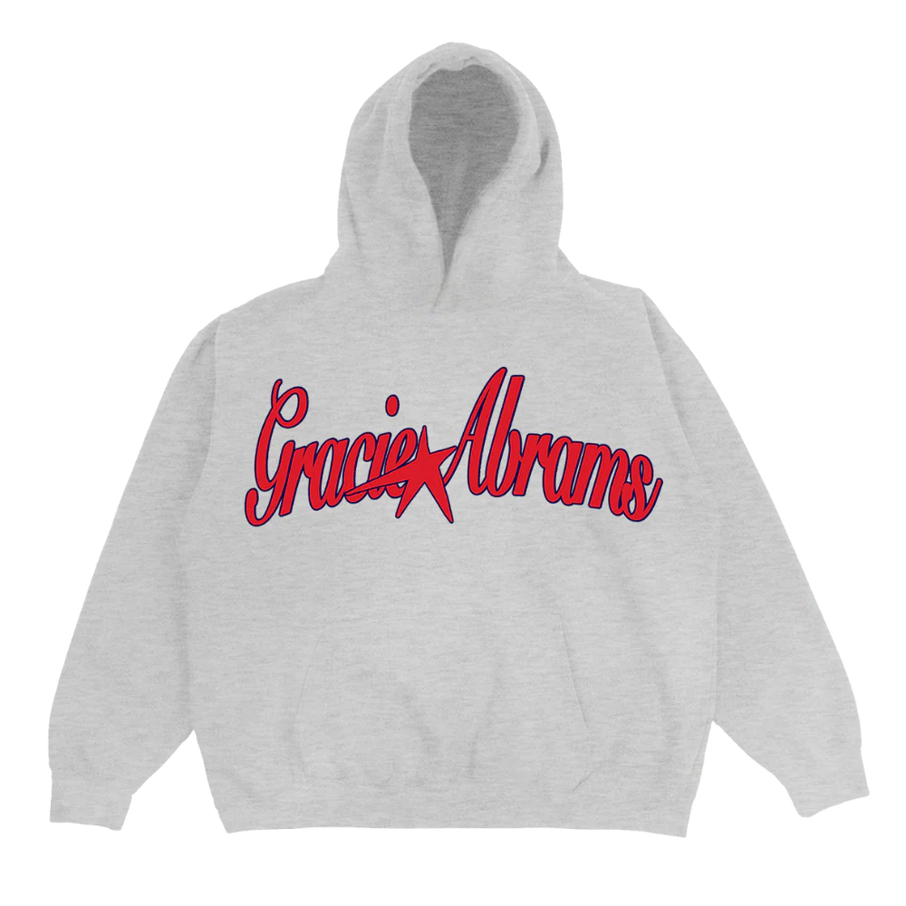 The Secret of Us Deluxe Heather Grey Star Hoodie